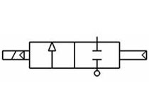 zawór elektromagnetyczny - schemat